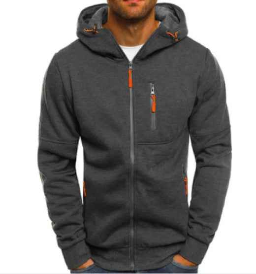 Men's cotton hoodie jacket from Mead's Supply & Equipment Outfitters, featuring a comfortable fit and casual style.