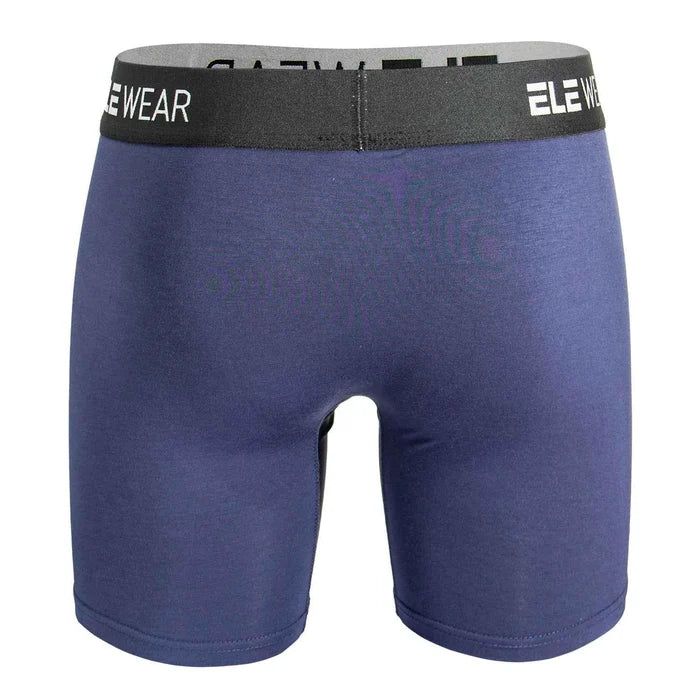 Men's Bamboo Boxer Briefs from ShopHub NZ, moisture-wicking long sports underwear designed for comfort and breathability.