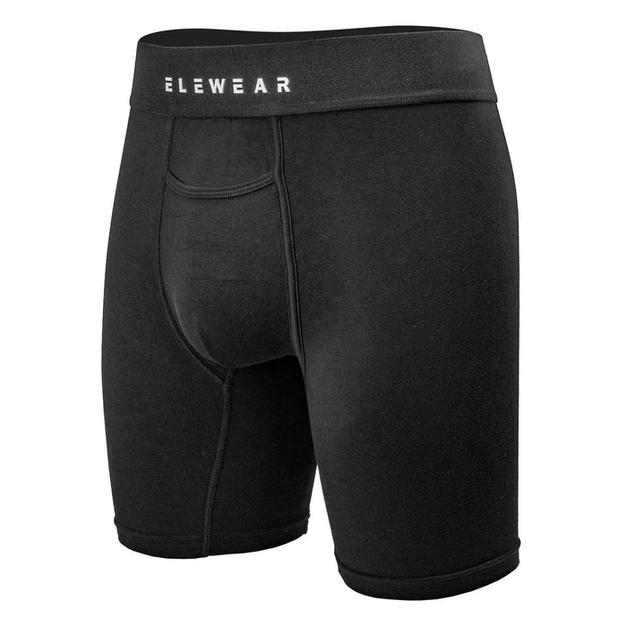 Men's breathable boxer shorts in lightweight fabric with elastic waistband, designed for comfort and daily wear.