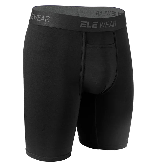 Men's breathable modal boxer shorts from ShopHub NZ, plus size men's underwear with front opening and comfortable fit.