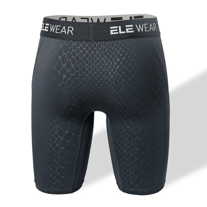 Plus size men's boxer shorts from ShopHub NZ, comfortable and breathable men's boxer briefs in a neutral color.