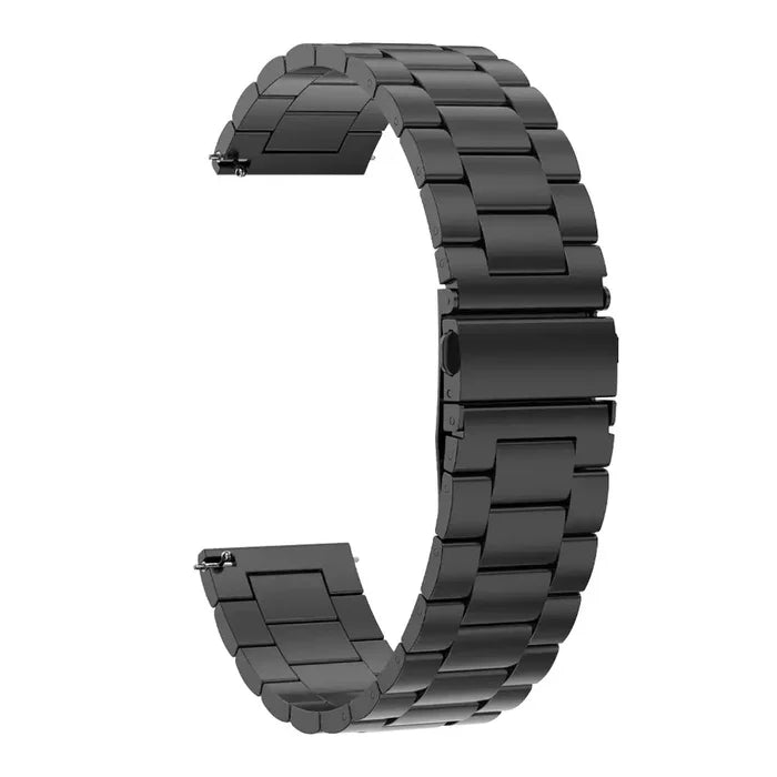 Habicare metal watch band for Garmin Forerunner, Venu, Vivomove series in 18mm, 20mm, 22mm, available in four colors.