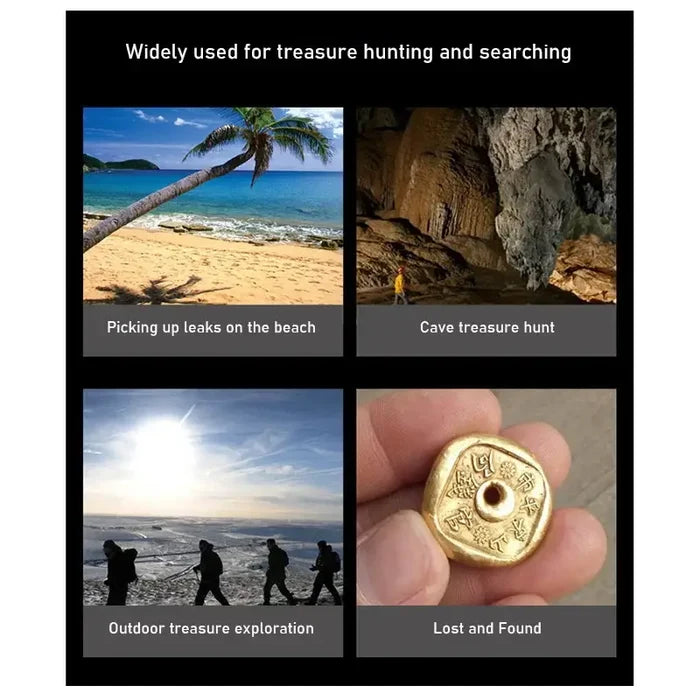 Habicare S27 Metal Detector handheld device used for underground gold and archaeological treasure hunting.