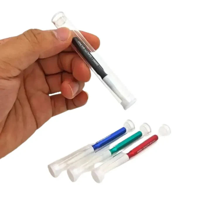 Habicare HBC metal watch lubricant oiler tool for watchmakers, precision tool for applying oil to watch movements.