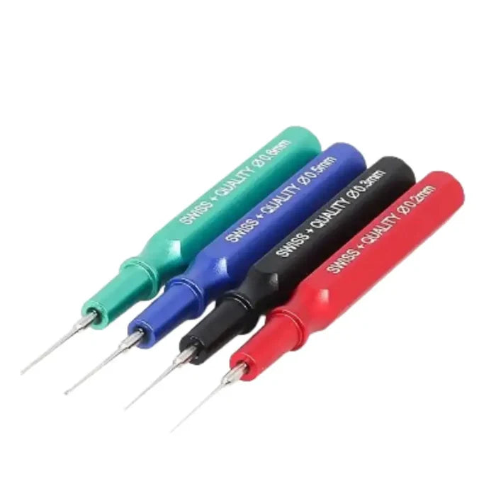 HBC Habicare metal watch lubricant oiler tool for watchmakers, precision instrument for applying oil to watch components.