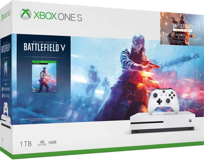Microsoft Xbox One S 1TB Console - Battlefield V Bundle