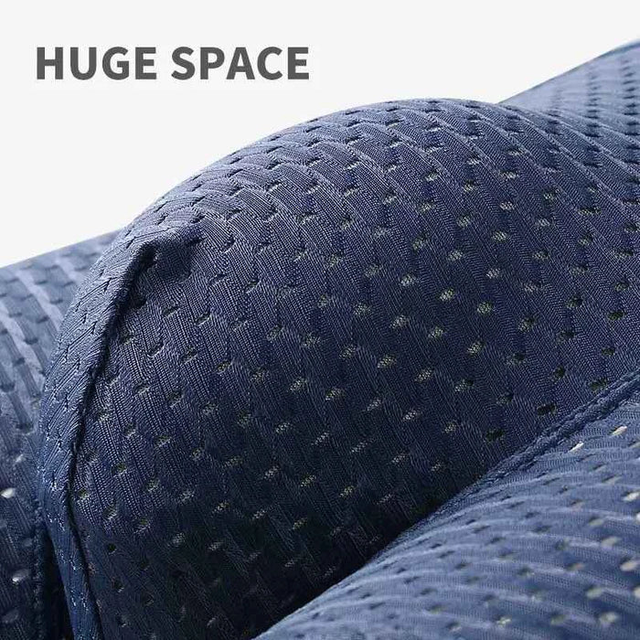 Breathable mesh men's boxer shorts featuring sexy ice silk fabric, designed for comfort and style.
