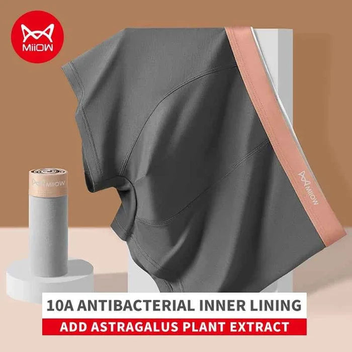 Men's antibacterial boxer briefs from ShopHub NZ, showing soft fabric, waistband, and fit for comfort and freshness.