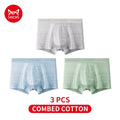 Men's antibacterial boxer shorts from MiiOW, featuring comfortable fit and fresh fabric, displayed in a product image.