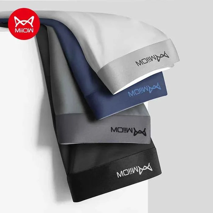 Breathable men's boxer shorts from MiiOW featuring comfortable fabric and a relaxed fit, ideal for everyday wear.