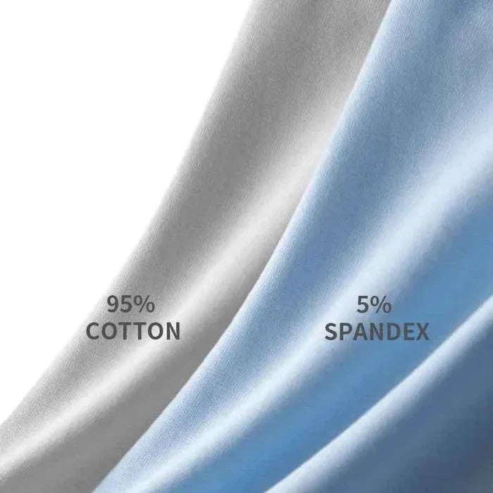 Set of four men's boxer briefs by MiiOW, breathable cotton underwear with graphene antibacterial fabric, designed for comfort and freshness.