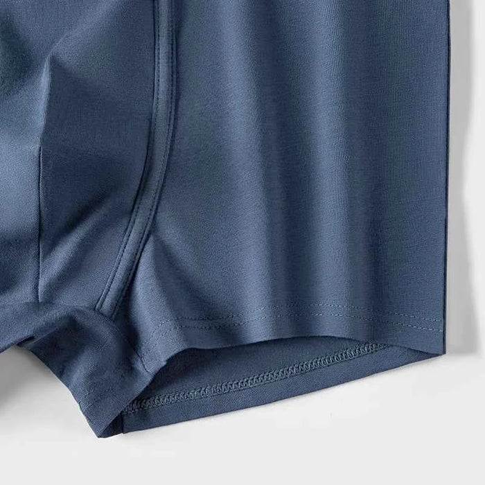 Men's MiiOW antibacterial boxer briefs by ShopHub NZ, breathable cotton mesh crotch, plus size men's boxer shorts.
