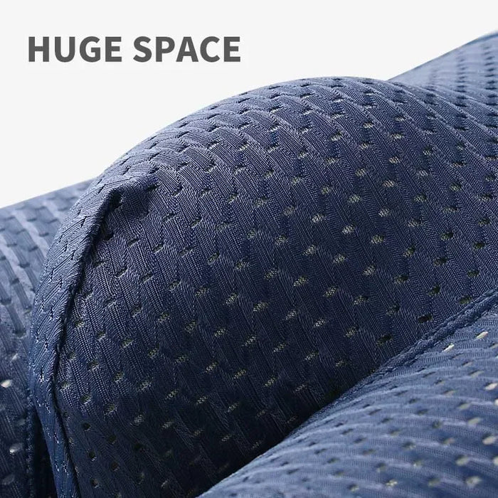 Men's breathable boxer briefs by MiiOW in ice silk, shown in a pack of three, designed for comfort and moisture-wicking wear.