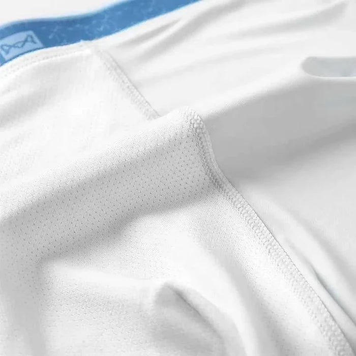 Men's MiiOW boxer shorts in a 3-pack, made from ice silk antibacterial fabric, featuring comfortable, breathable men's underwear.