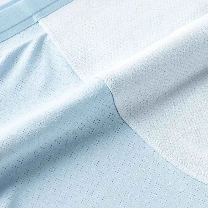 Men's MiiOW Ice Silk Boxer Briefs 3-pack featuring antibacterial, breathable ice silk fabric, designed for comfort and freshness.