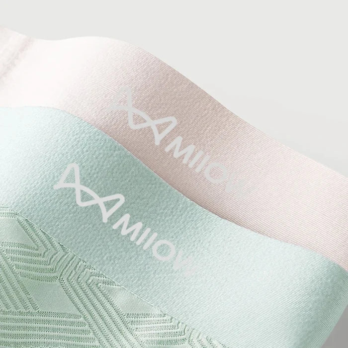 Three pairs of MiiOW Silky Ice Silk men's boxer shorts from ShopHub NZ, antibacterial seamless breathable men's underwear.