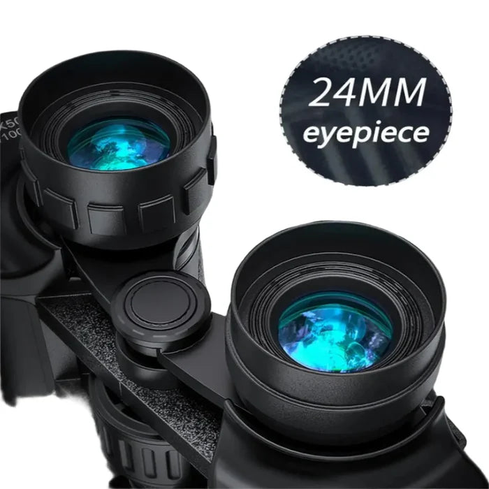 Habicare Military HD binoculars with 20x50 BAK4 prism for long-range viewing, featuring durable build and clear optics.
