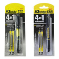 HBC Habicare Mini Multi-Tool Screwdriver Set with various screwdriver bits on a compact black case.