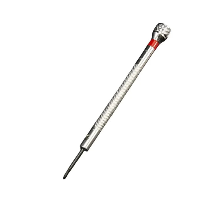 Habicare HBC Mini Precision Screwdriver Set with five different screwdriver types, compact and ideal for detailed electronics repairs.