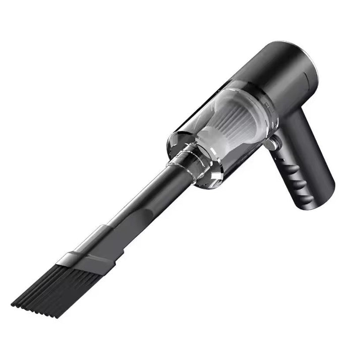 Mini USB vacuum cleaner from 9eight5 with a compact design, shown with power cord and cleaning nozzle for small device cleaning.