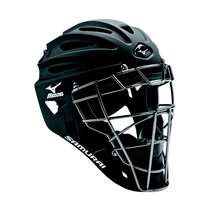 Mizuno G4 Samurai Catcher's Helmet - Black