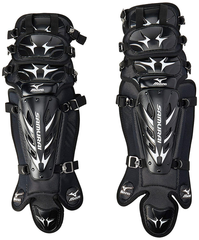 Mizuno Youth G3 Samurai Shin Guards (14.5-Inch) - Black