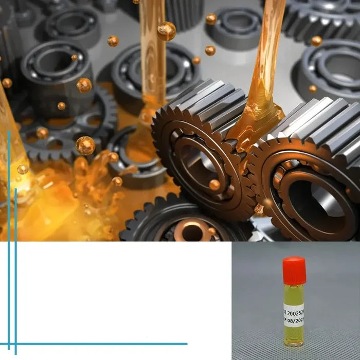 Habicare Mobieus Watch Oil 8000/4 TWS container with a clear label, used for lubricating watch movements.