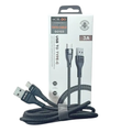 9eight5 Mobigo 1m USB-A to USB-C cable accessory, black with flexible braided design for charging and data transfer.