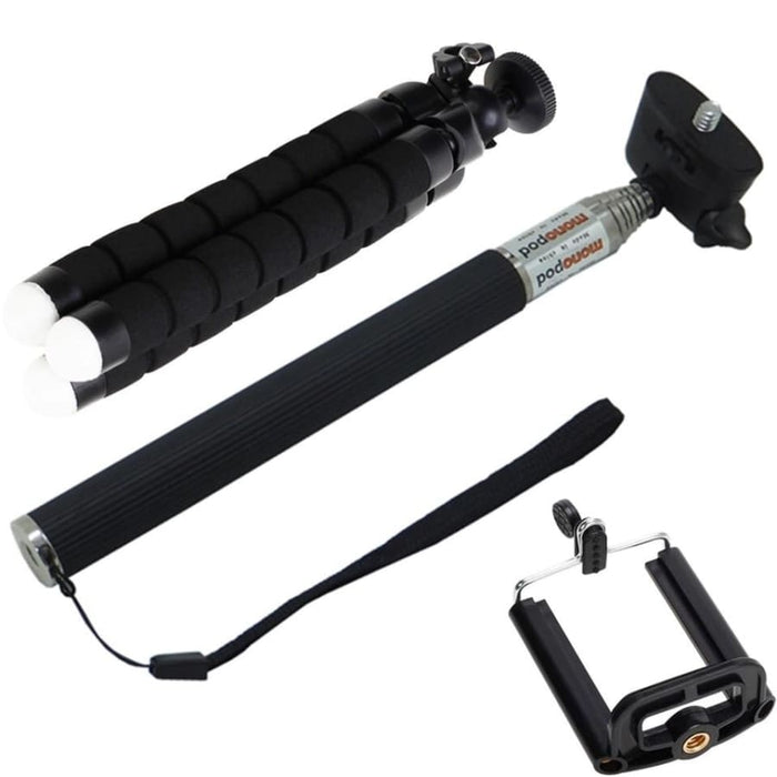 9eight5 monopod and tripod stand combo for phones and tablets, versatile accessory for stable photos and videos.