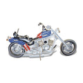 Illuminated 3D motorcycle puzzle by 9eight5, showcasing a detailed motorcycle model with lights and intricate design.