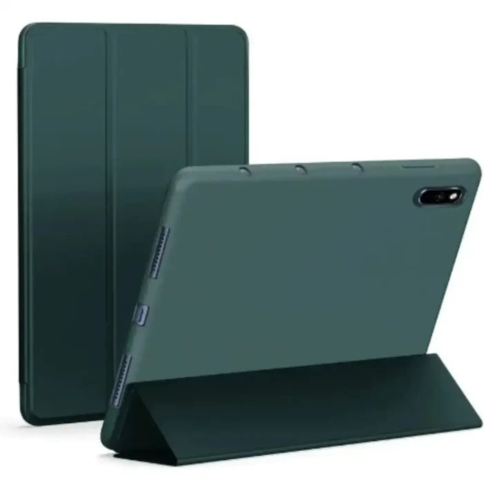 Habicare 9eight5 multi-model iPad case in four vibrant colors, offers durable protection and sleek design for various iPad models.