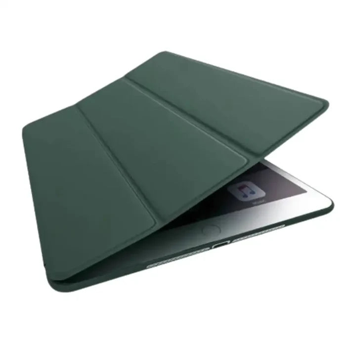 Habicare 9eight5 multi-model iPad case in four vibrant colors, showcasing sleek protection and stylish design for various iPad models.