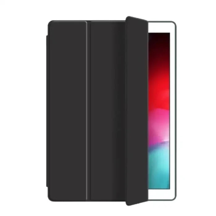 Colorful 9eight5 Habicare Multi-Model iPad Case in four vibrant colors, designed for versatile iPad protection.