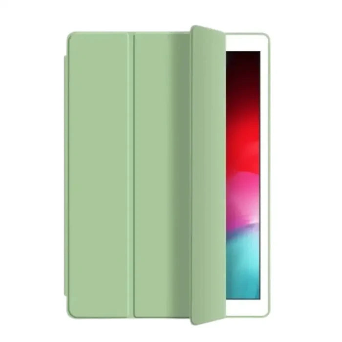 Habicare 9eight5 multi-model iPad cover in four colors, featuring a protective and stylish design for various iPad models.