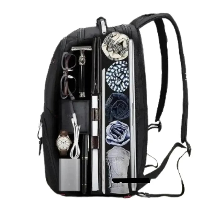 Habicare 9eight5 waterproof multifunction USB laptop backpack with multiple compartments for travel and everyday use.