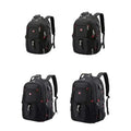 Habicare 9eight5 waterproof multifunction USB laptop backpack with organized compartments and padded straps for travel and daily use.