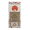Niks Tea Irish Whiskey black tea package with colorful design on a white background