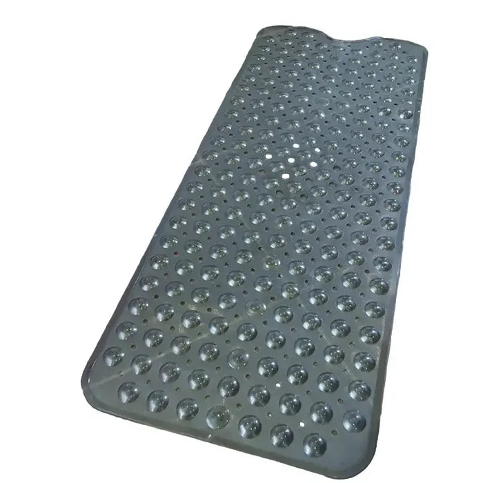 Habicare non-slip bathtub and shower mat in various colors, textured surface for safety and grip during bathing.