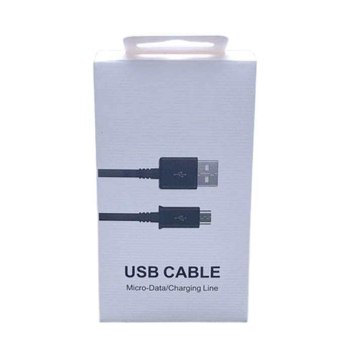 9eight5 USB-A to Micro USB cable, 1 meter long, accessory for connecting devices, shown in the image.