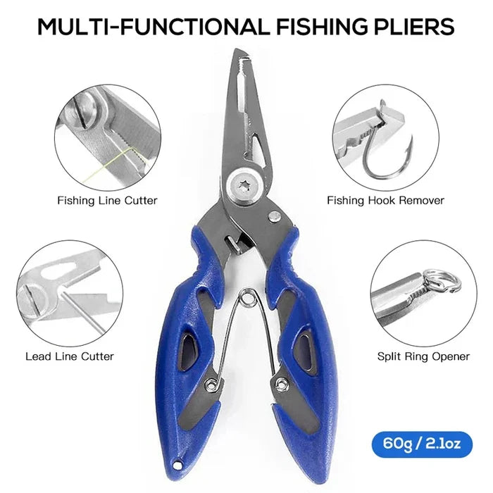 Habicare outdoor fishing accessories set with tackle box, including 263 pieces of fishing tools and gear.