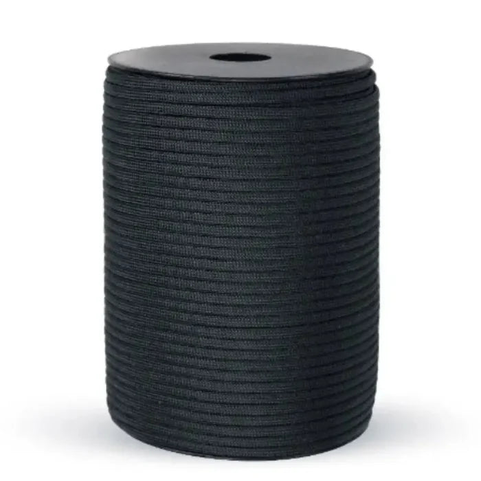 Habicare 9-core military survival paracord rope in various colors and lengths, ideal for outdoor and survival use.