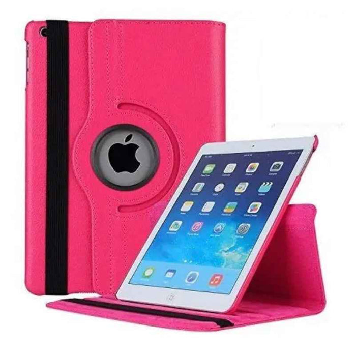 Pink cover for iPad 2, 3, and 4 in 9eight5 tablet accessories collection, showing the front view with closed cover on the device.