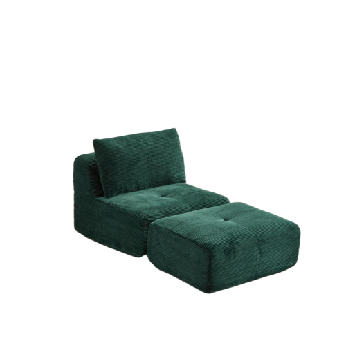 Green / Row of 1 / Corduroy