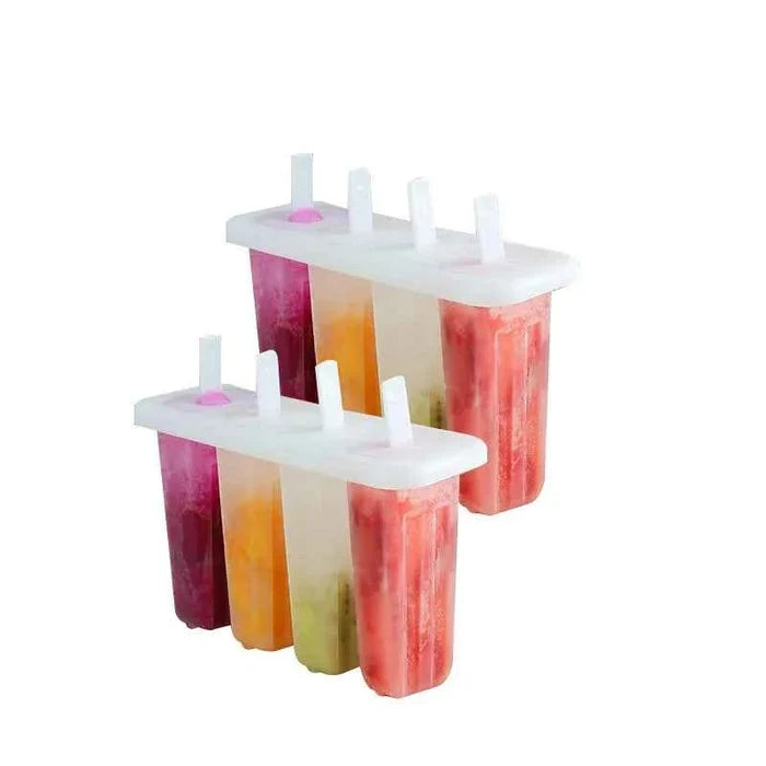 Reusable Popsicle Mold Set by ShopHub NZ for making healthy homemade fruit and yogurt popsicles for parties and snacks.