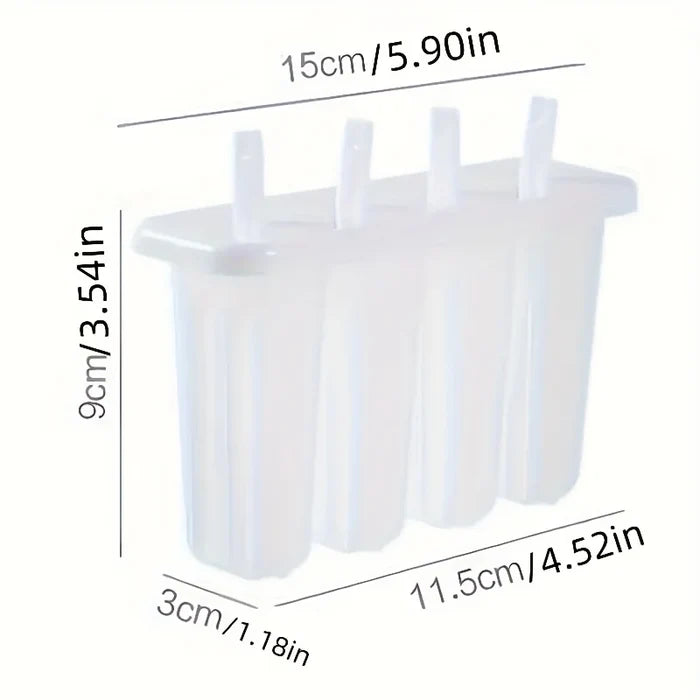 Reusable Popsicle mold set for DIY healthy fruit and yogurt snacks, perfect for homemade party treats by ShopHub NZ.