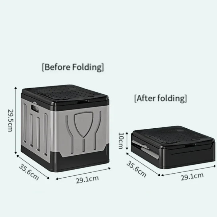 Habicare portable 4-in-1 outdoor camping toilet, foldable and odor-proof SS design, suitable for camping and outdoor adventures.