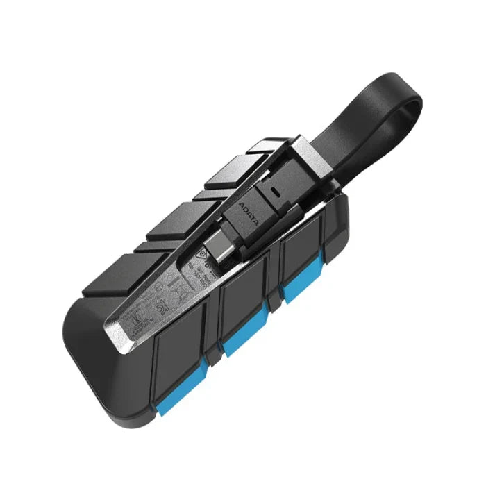 Habicare portable SSD with 500GB/1TB capacity, USB 3.2, and TWS design, shown in a sleek, compact form factor.