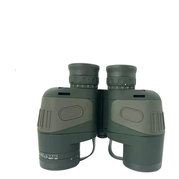 Habicare professional waterproof binoculars with built-in compass, compact design, ideal for outdoor and wildlife observation.