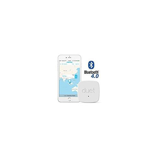 PROTAG Duet Bluetooth Tracker - White - Retail Packaging