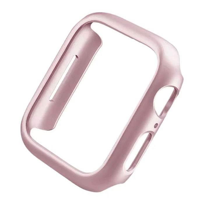 Rose gold protective case for Apple Watch Series 10 46mm, styled to fit the smartwatch with a sleek, durable design.
